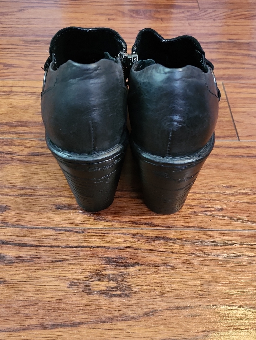 Born Leather Dollie Platform Clog - Picture 3 of 8